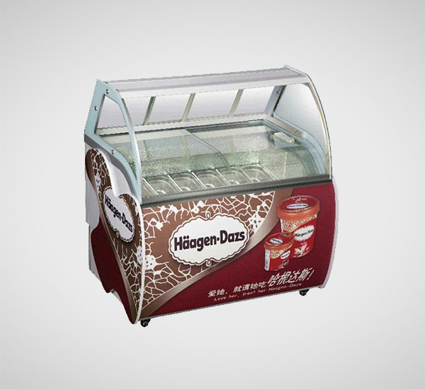 BM-圆弧冰淇淋展示柜